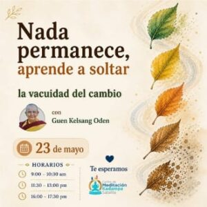 Nada permanece, aprende a soltar – Retiro urbano